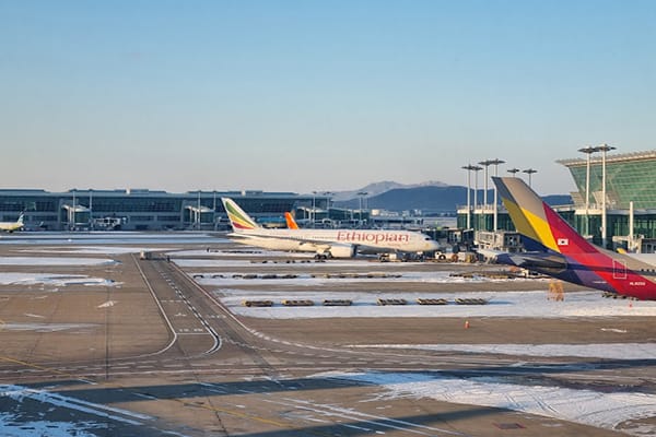 Sân bay Incheon, Hàn Quốc